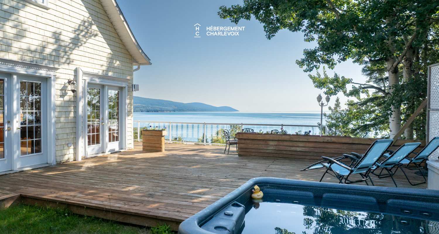 JAU-230 - Historic riverfront home with private hot tub